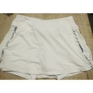 Women's White Fila Athletic Tennis/golf‎ Skort Size Small